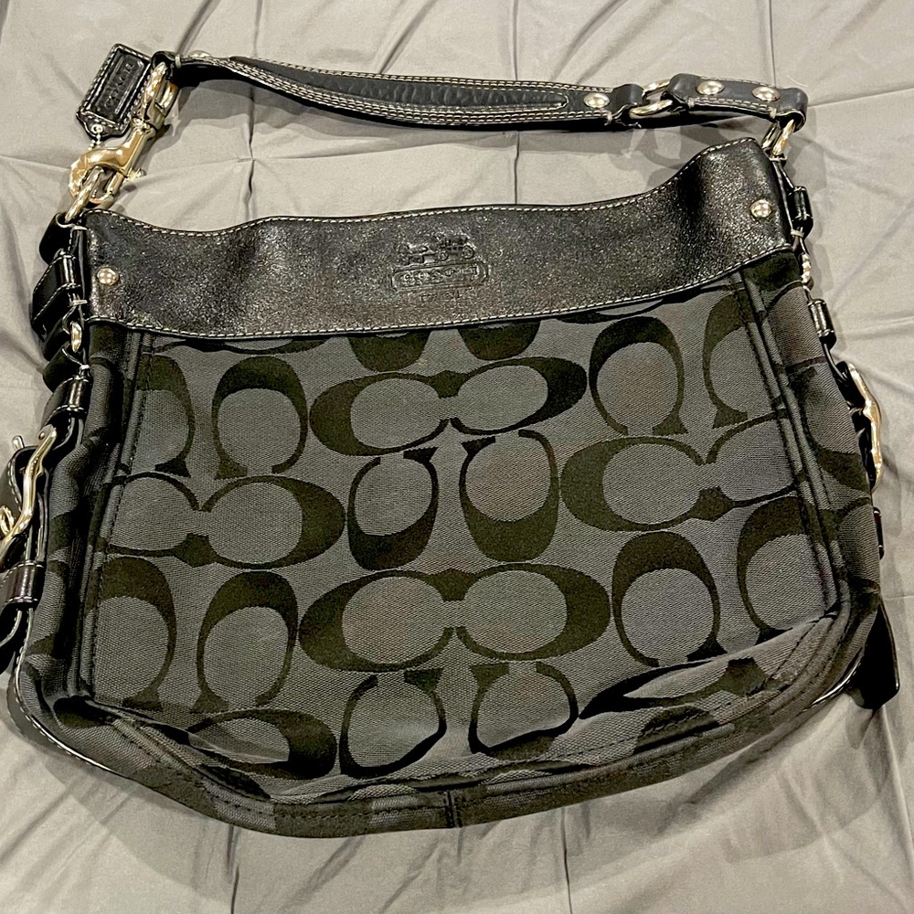 Black Coach Hobo Bag